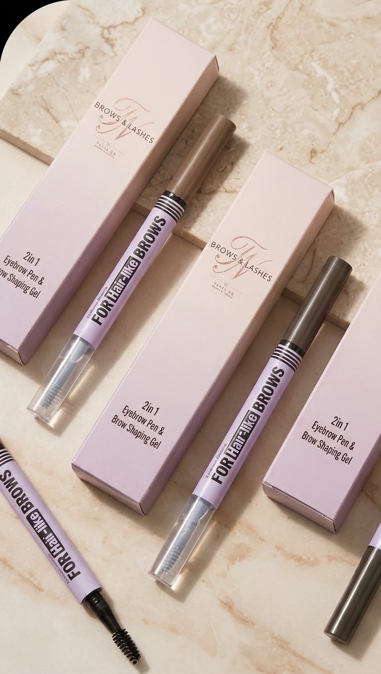 Eyebrow Pen & Gel (2 in 1)