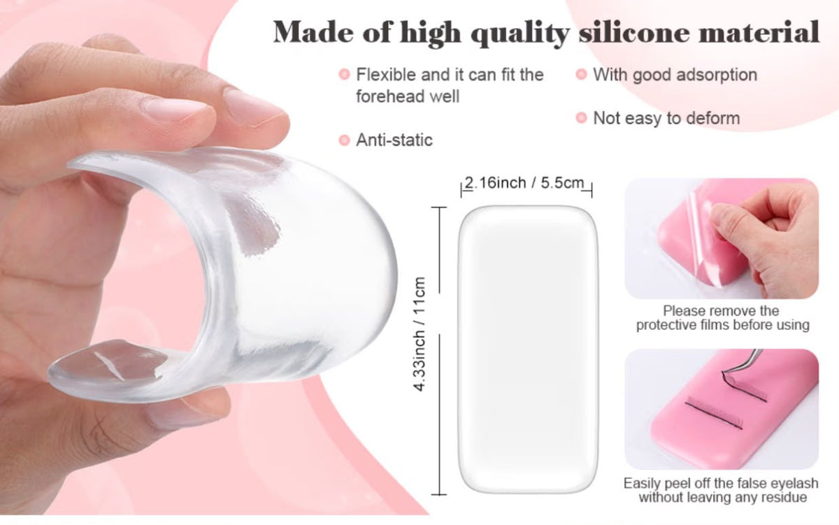 Silicone Lash Application Pad