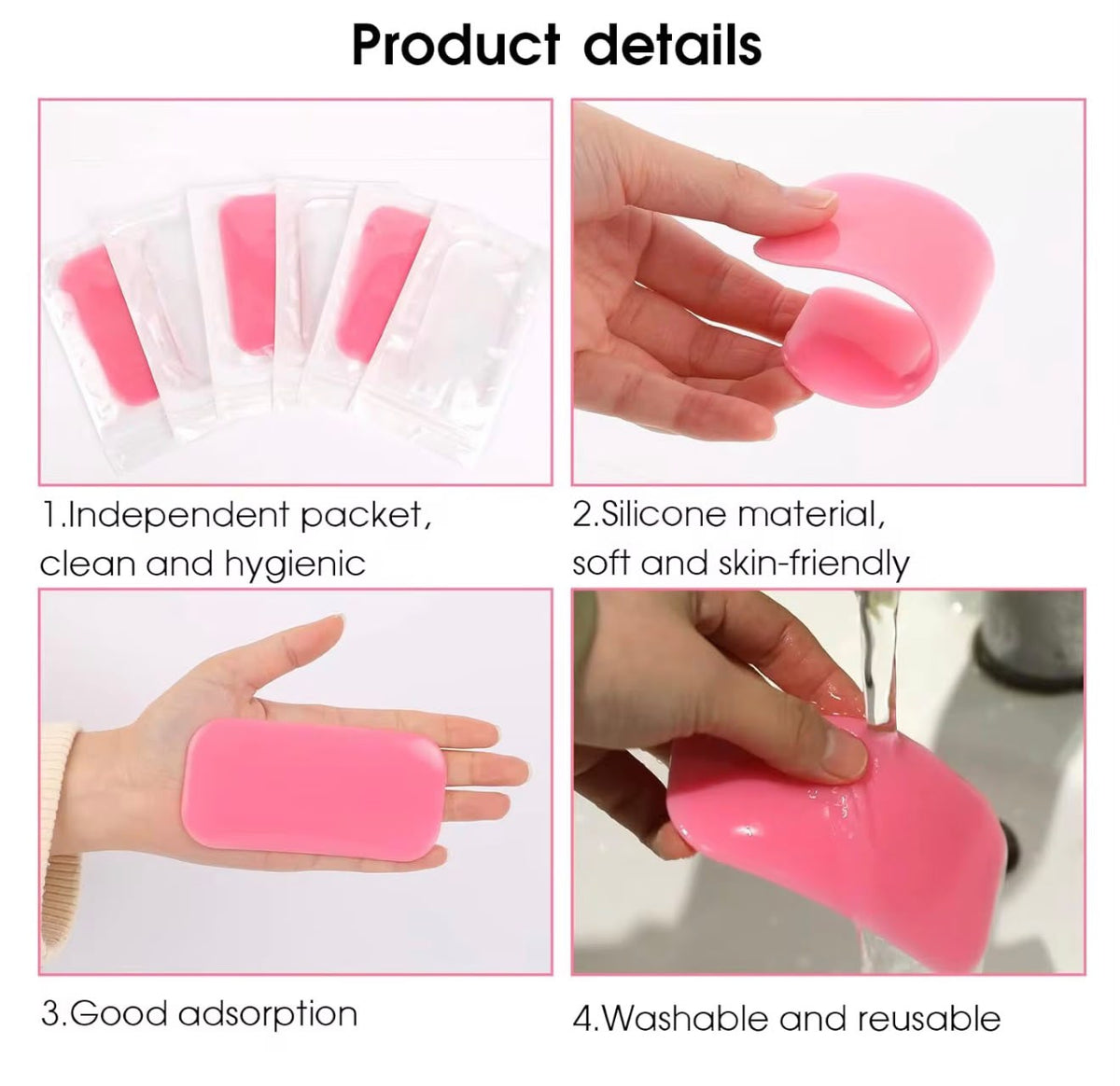 Silicone Lash Application Pad