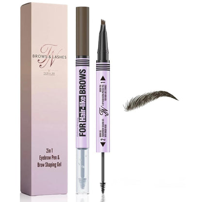 Eyebrow Pen & Gel (2 in 1)